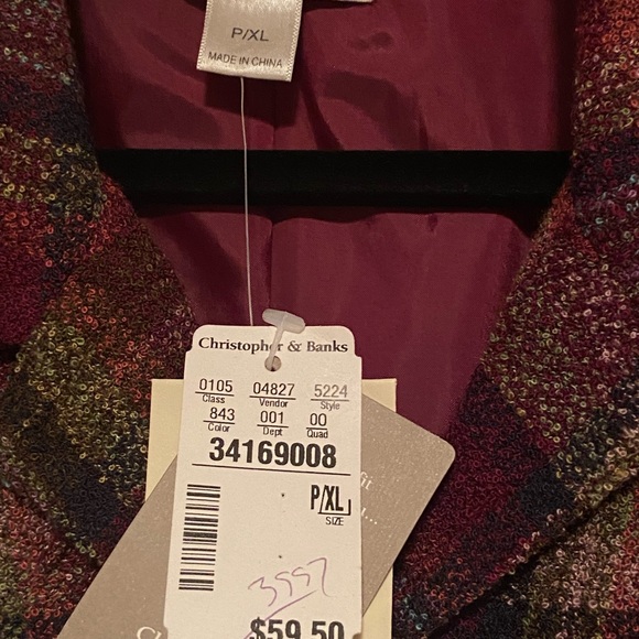 Christopher & Banks Suit Jacket - Picture 5 of 5